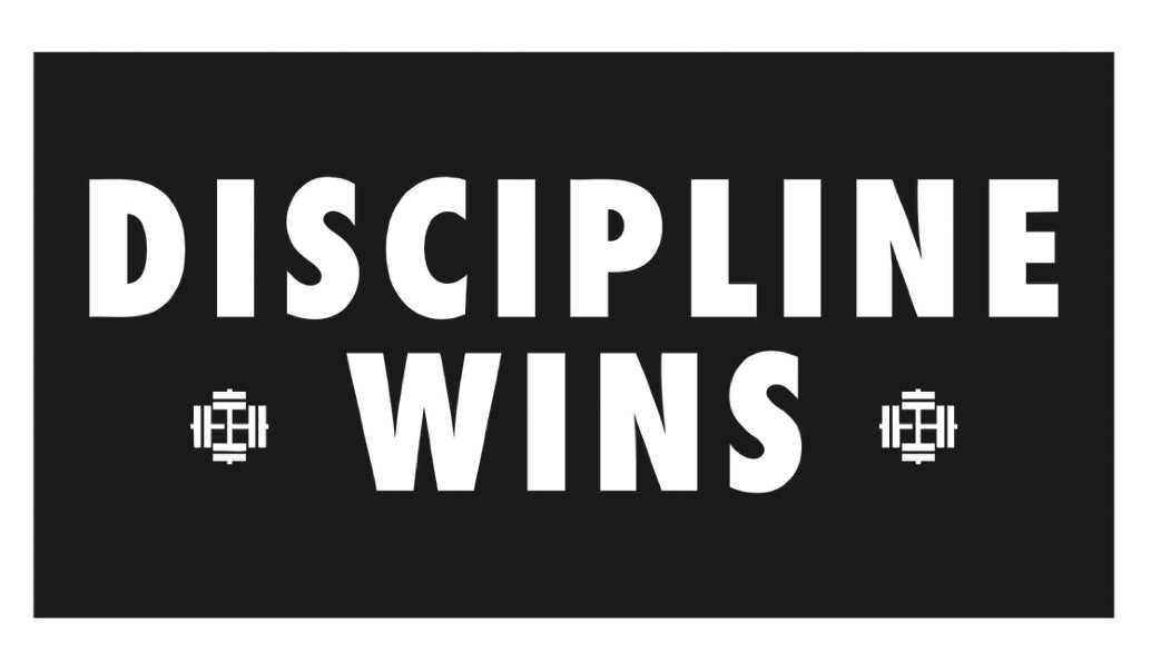 Discipline Wins Towel