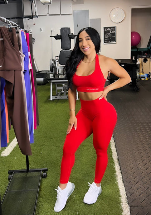 Halter Me Leggings Set