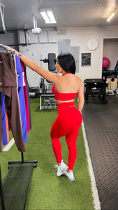 Halter Me Leggings Set